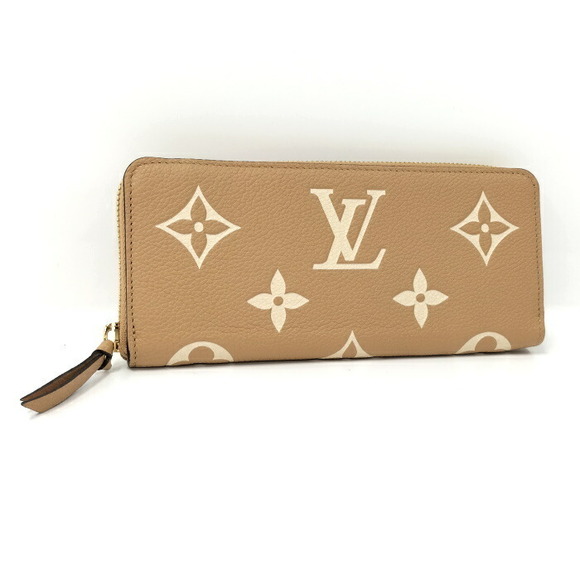 Louis Vuitton Monogram Implant Arizona Round Zipper Long Wallet - Picture 1 of 9